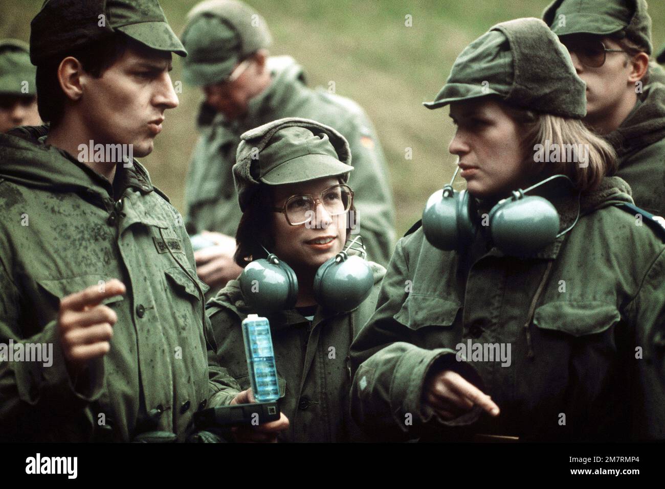 U.S. Air Force Academy cadets participate in target practice at a range