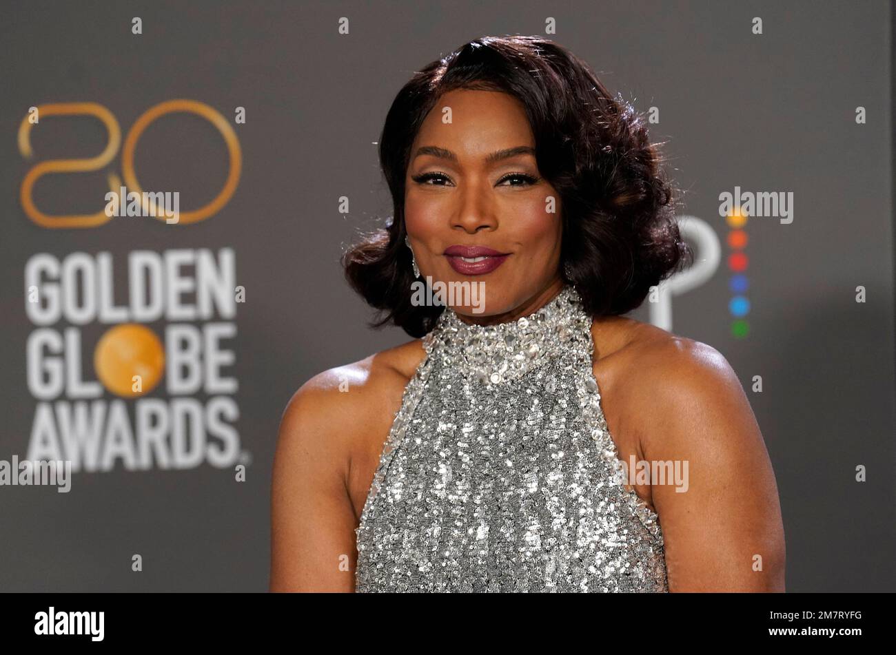 Angela Bassett, winner of the award for best performance by an actress ...