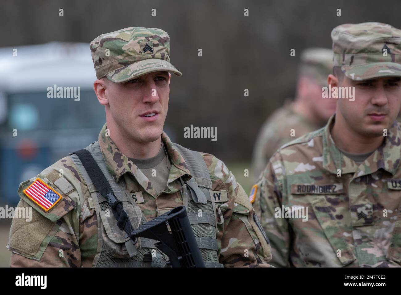 Sgt. Joshua Kleinhans of Kiel, Wisconsin, a Fire Control Specialist ...