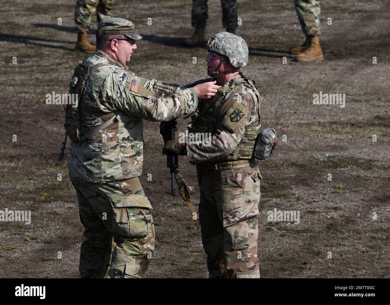 Sgt. Dain Petipren, a Health Care Specialist with the Michigan National ...