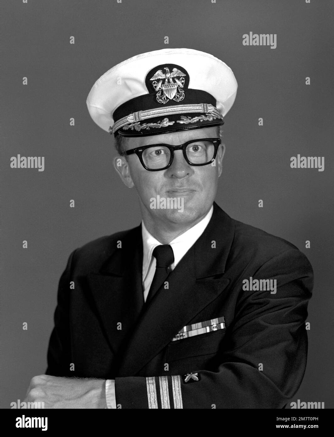 CDR Larry L. Kalbfleisch, USN (covered). Country: Unknown Stock Photo ...