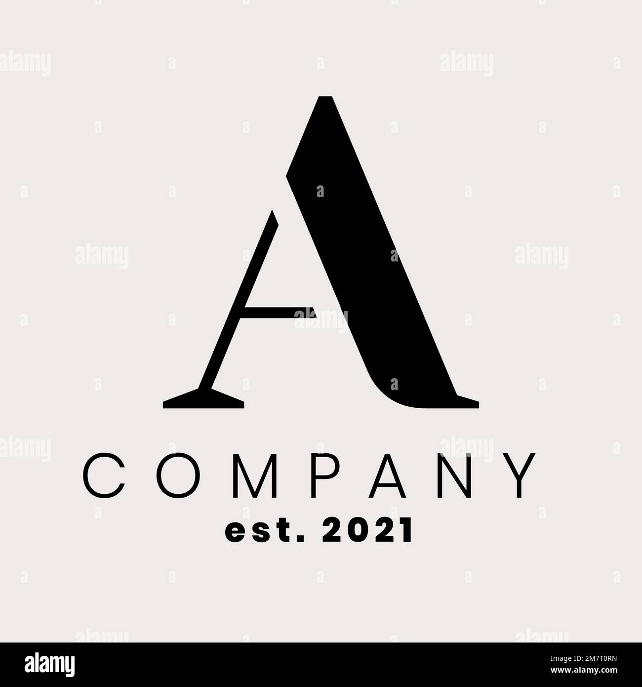Simple Business Logo Vector With A Letter Design Stock Vector Image simple-business-logo-vector-with-a-letter-design-stock-vector-image