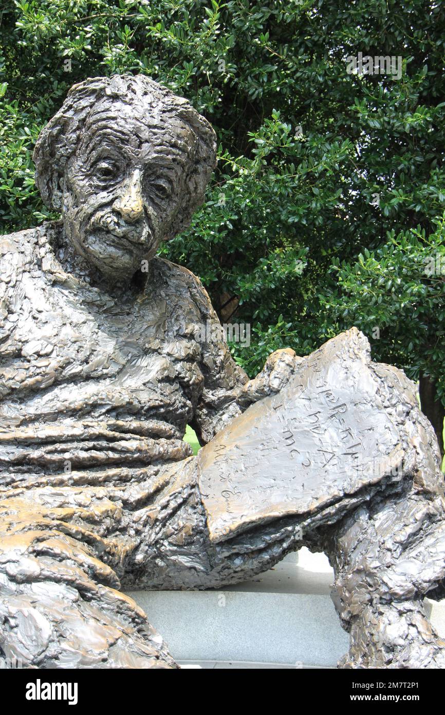 Albert Einstein Memorial Statue National Academy Of Sciences Washington