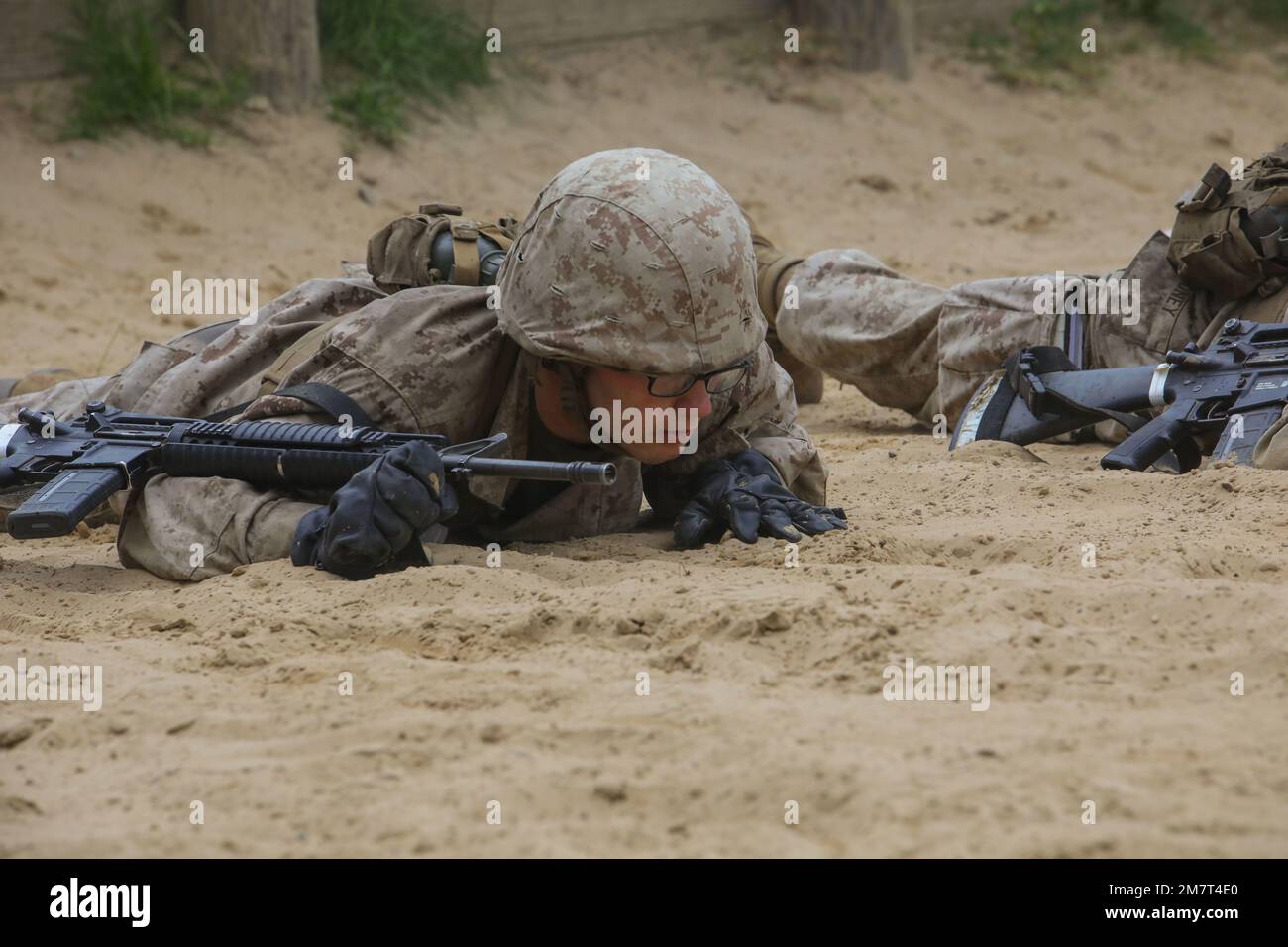 Recruits with India Company, 3rd Recruit Training Battalion, complete ...