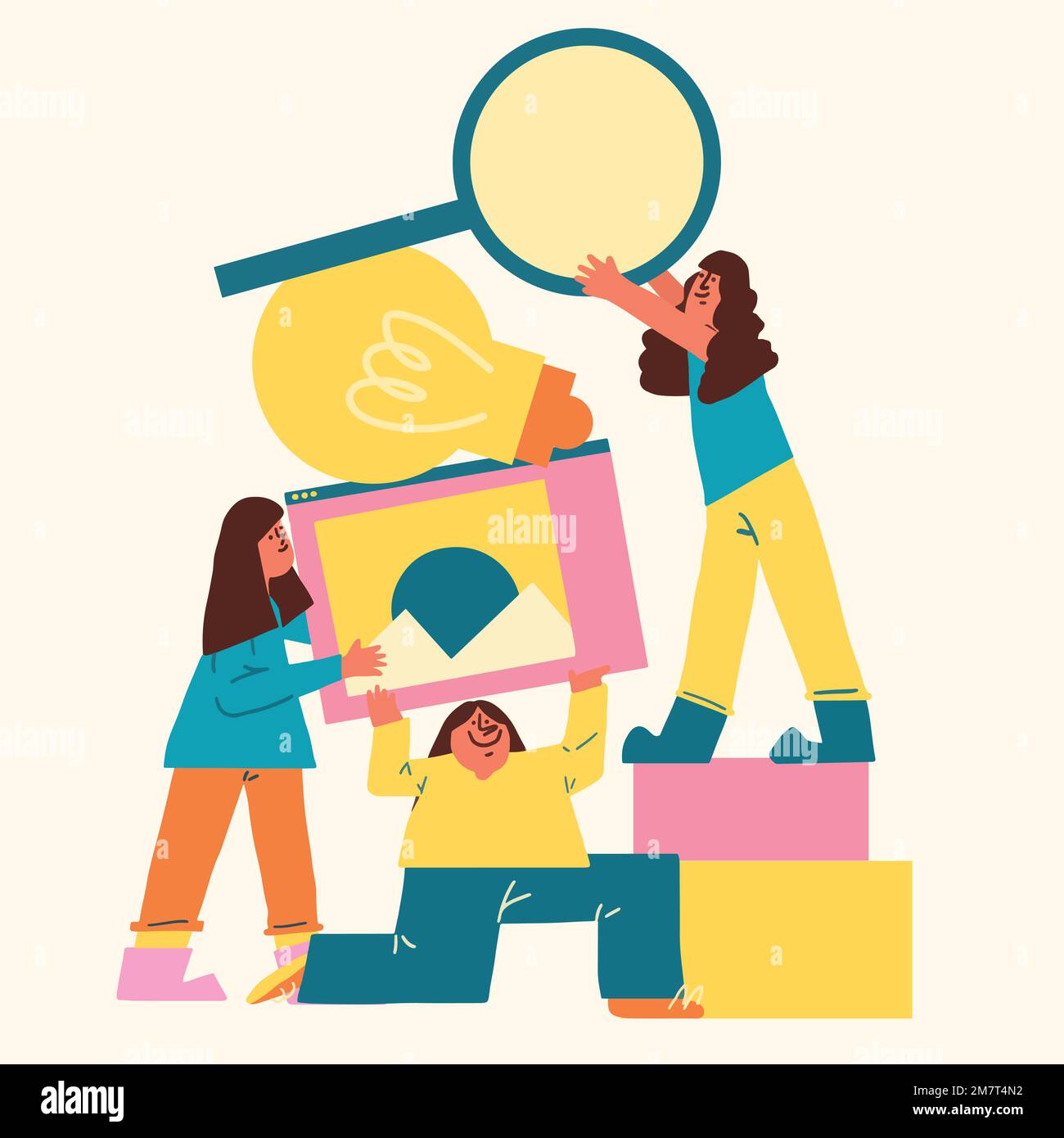 Business flat design style vector illustration Stock Vector Image & Art ...