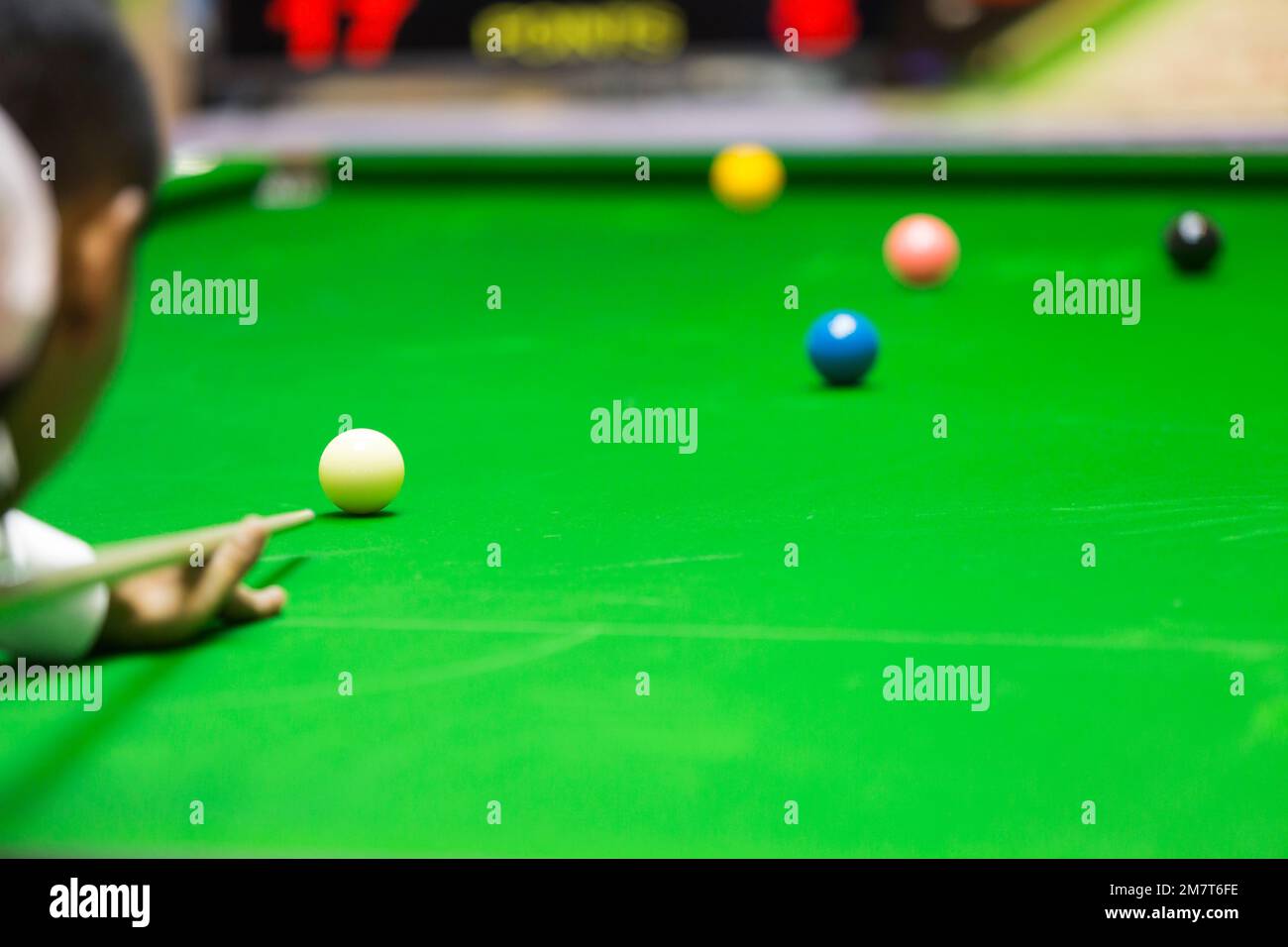 white ball snooker Stock Photo Alamy