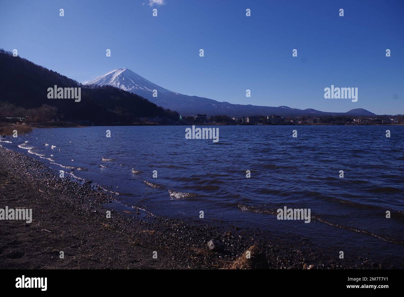 Vierw of Mt. Fuji Stock Photo