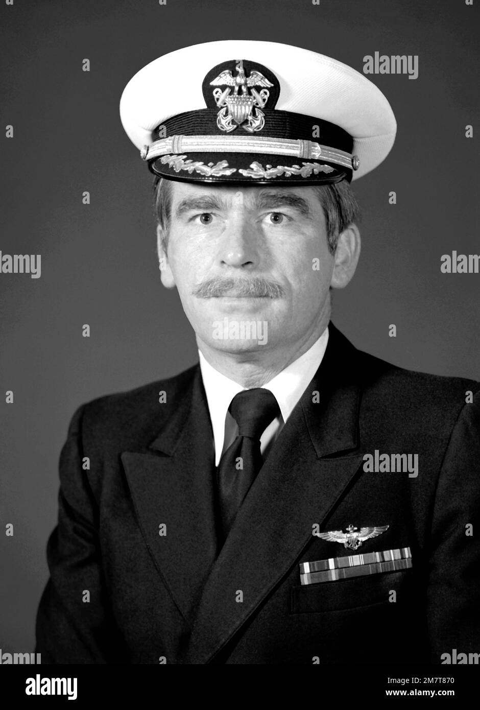 CDR Michael R. Scott, USN (covered). Country: Unknown Stock Photo