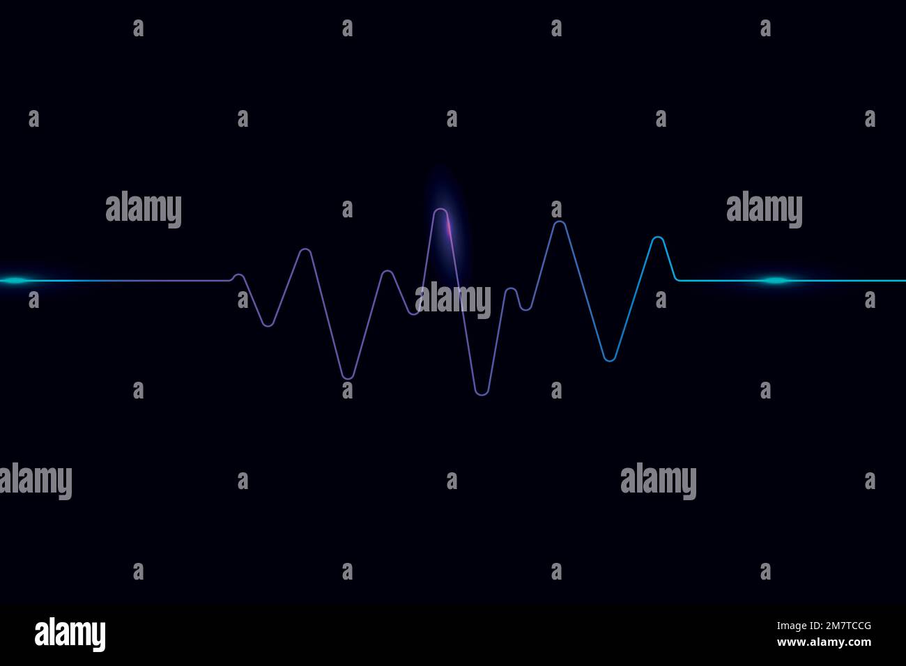 Sound wave black digital background vector entertainment technology Stock Vector