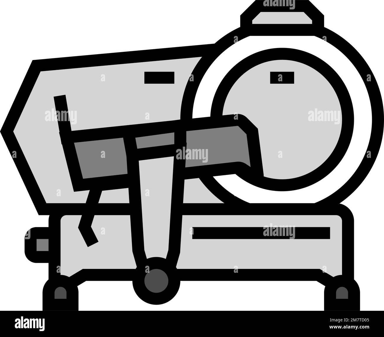 meat slicer color icon vector illustration Stock Vector Image & Art Alamy