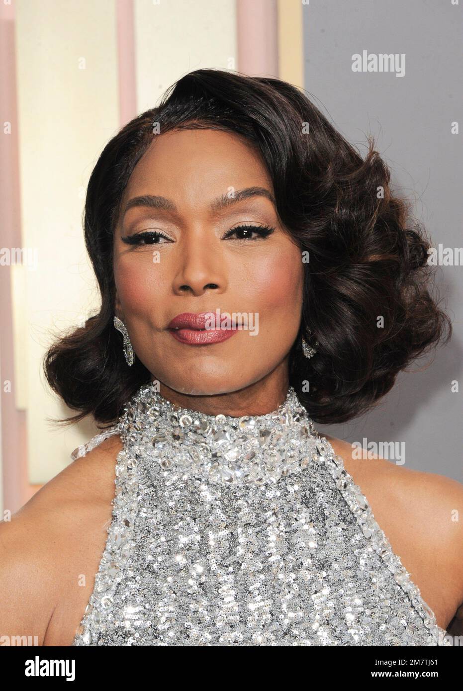 Beverly Hills, CA. 10th Jan, 2023. Angela Bassett at arrivals for 80th Annual Golden Globe Awards - Arrivals, Beverly Hilton Hotel, Beverly Hills, CA January 10, 2023. Credit: Elizabeth Goodenough/Everett Collection/Alamy Live News Stock Photo