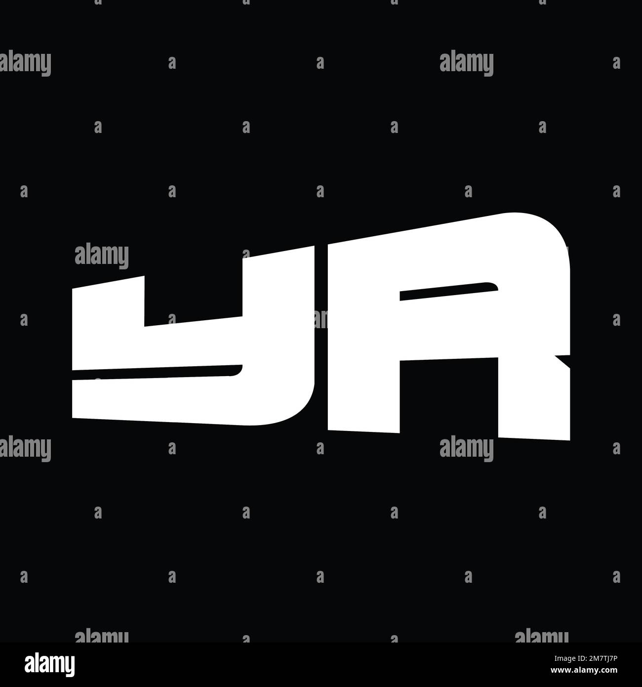YR Logo monogram big alphabet vector images design template Stock Photo ...