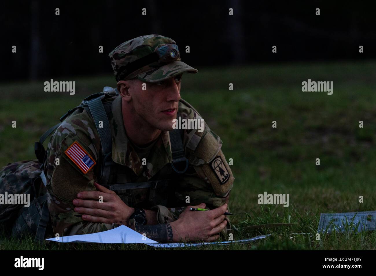 Sgt. Joshua Kleinhans of Kiel, Wisconsin, a Fire Control Specialist