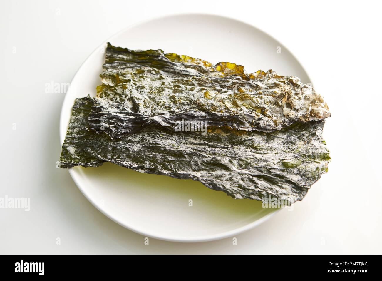 Bugak,Vegetable and Seaweed Chips Stock Photo Alamy