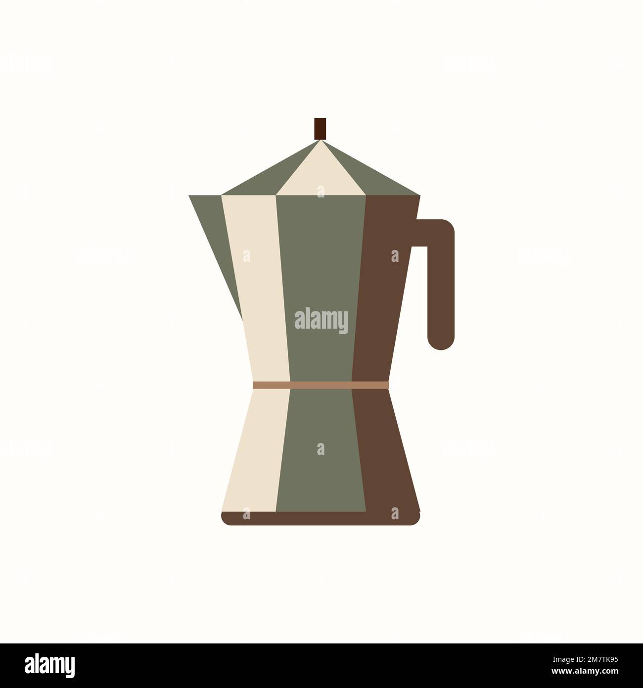 Colorful coffee pot design vector Stock Vector Image & Art Alamy