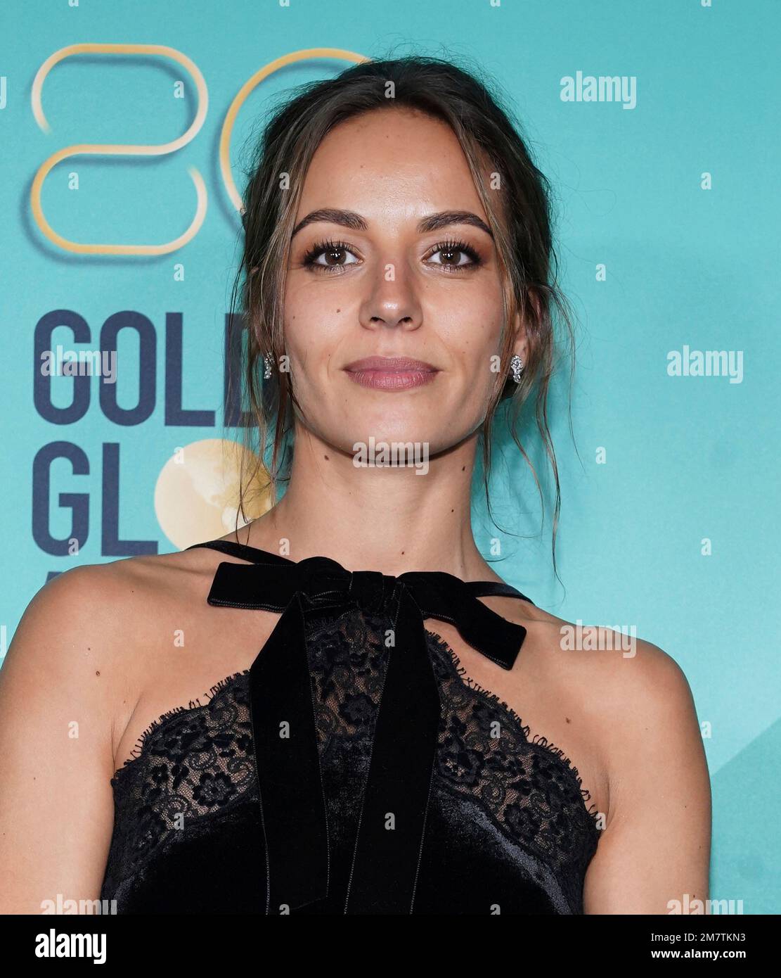 Antonia Desplat arrives at the HFPA and Billboard Golden Globes ...