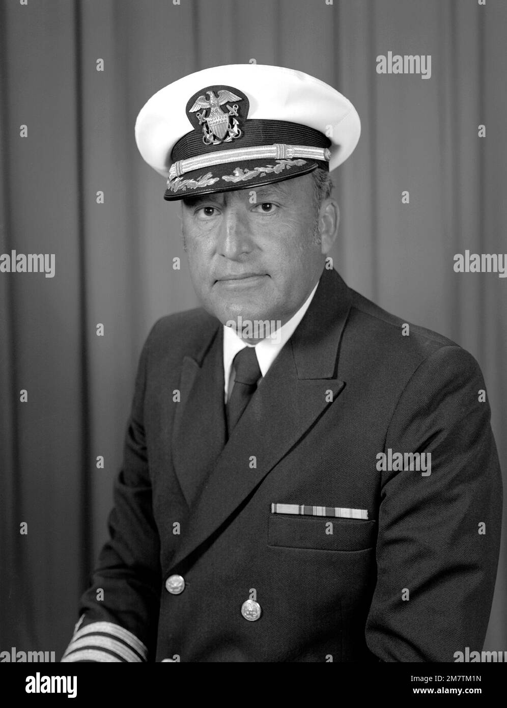 CDR William H. Rivera, USN (covered). Country: Unknown Stock Photo - Alamy