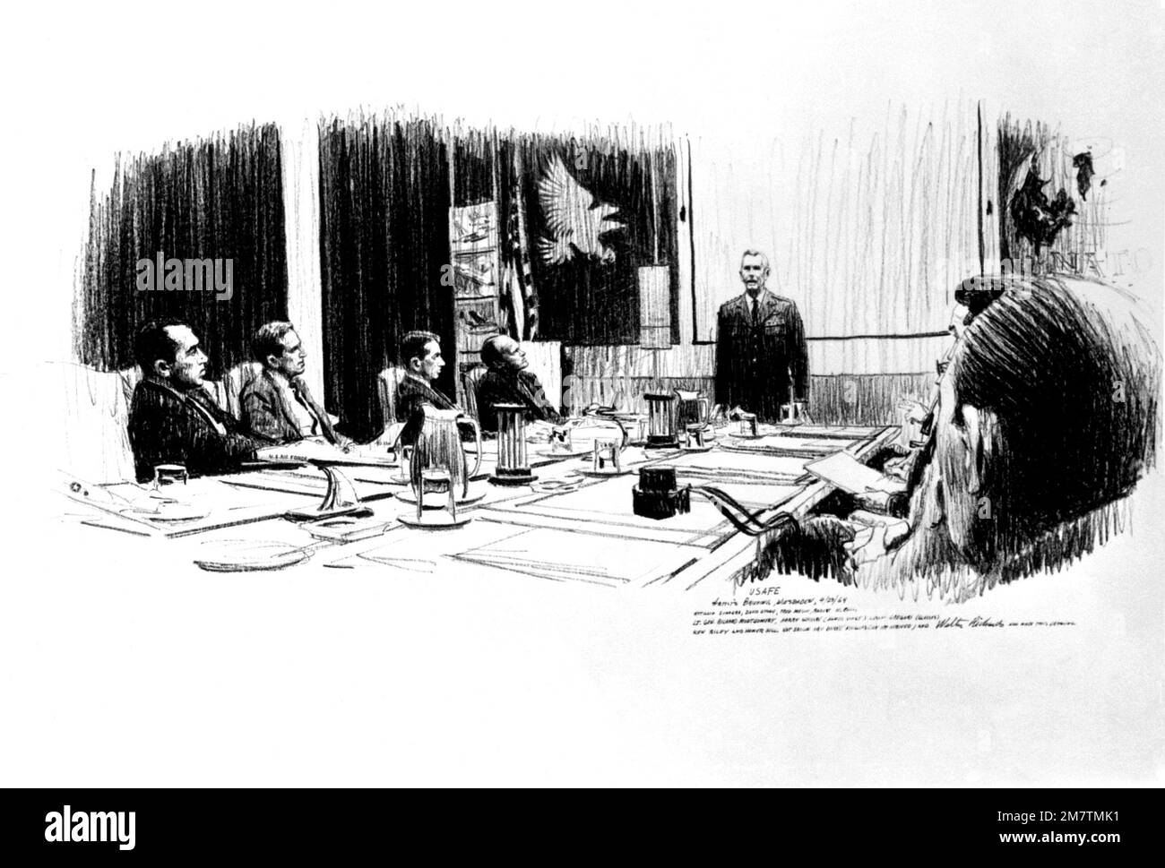 Military operational briefing Black and White Stock Photos & Images - Alamy