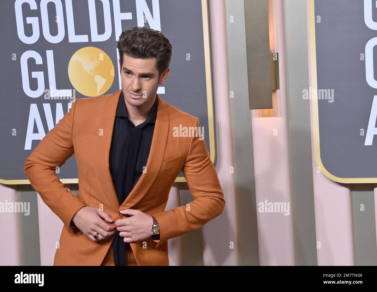 Beverly Hills, United States. 10th Jan, 2023. Andrew Garfield arrives