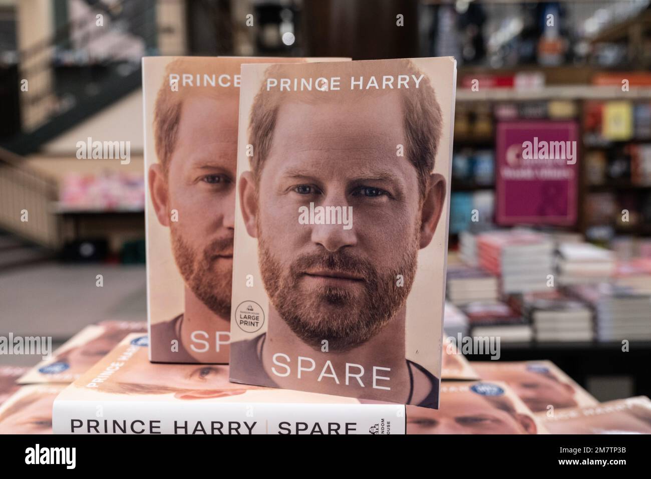 Book by Prince Harry, Duke of Sussex memoir titled ‘Spare’ went on sale