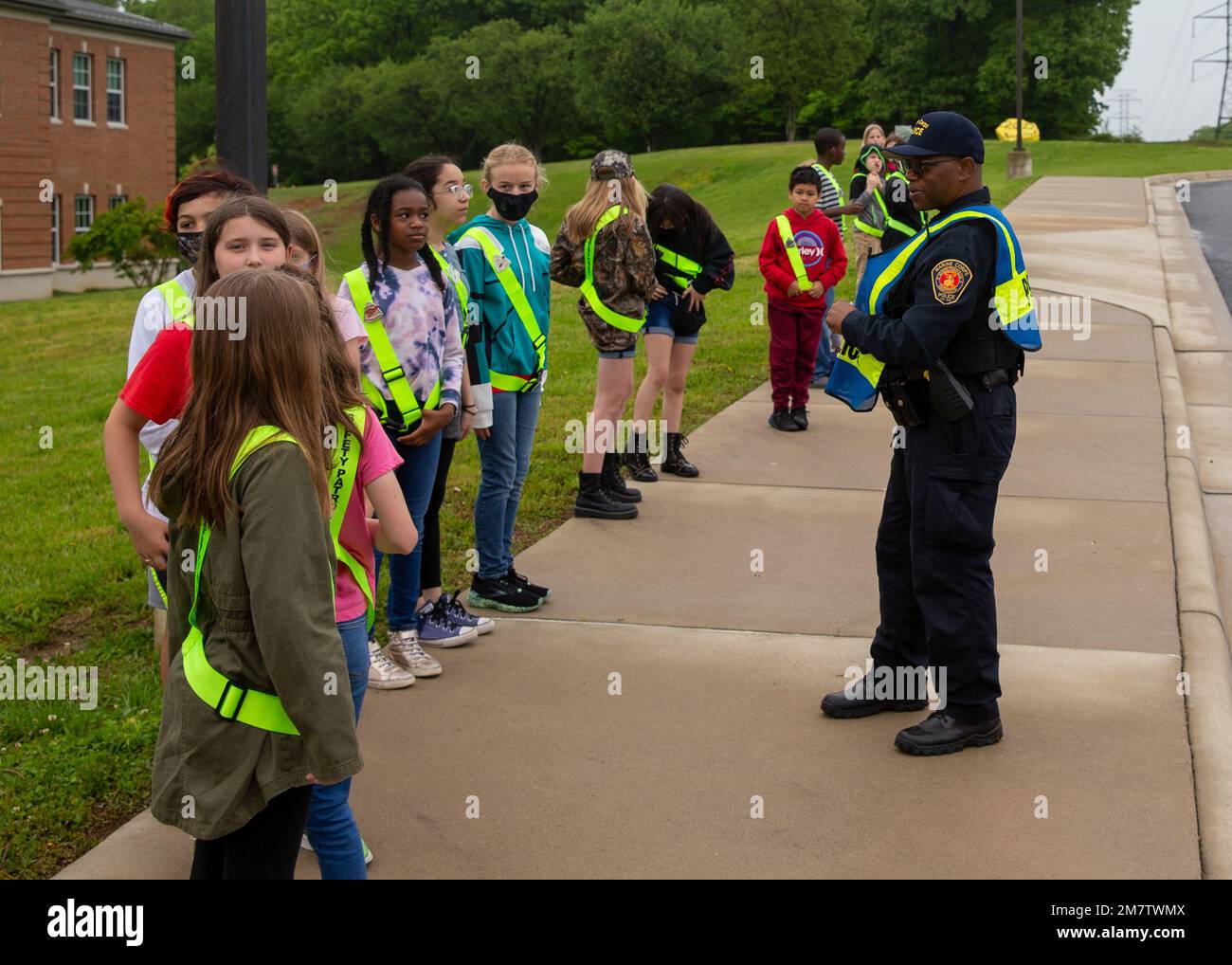 Reginald Miller, school resource officer, Crossroads Elementary and Quantico Middle High School