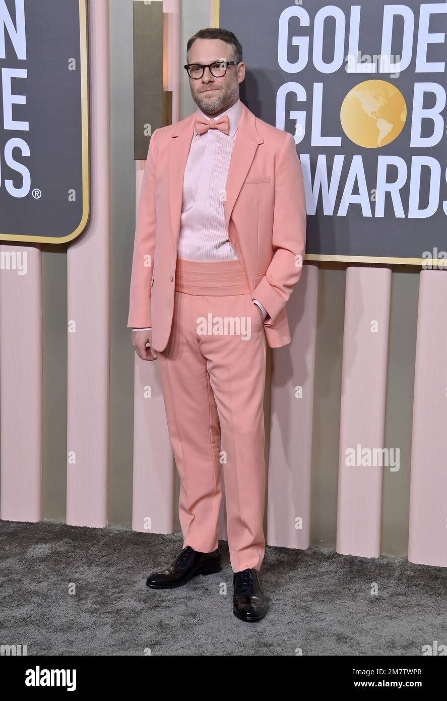 Beverly Hills, United States. 10th Jan, 2023. Seth Rogen arrives for