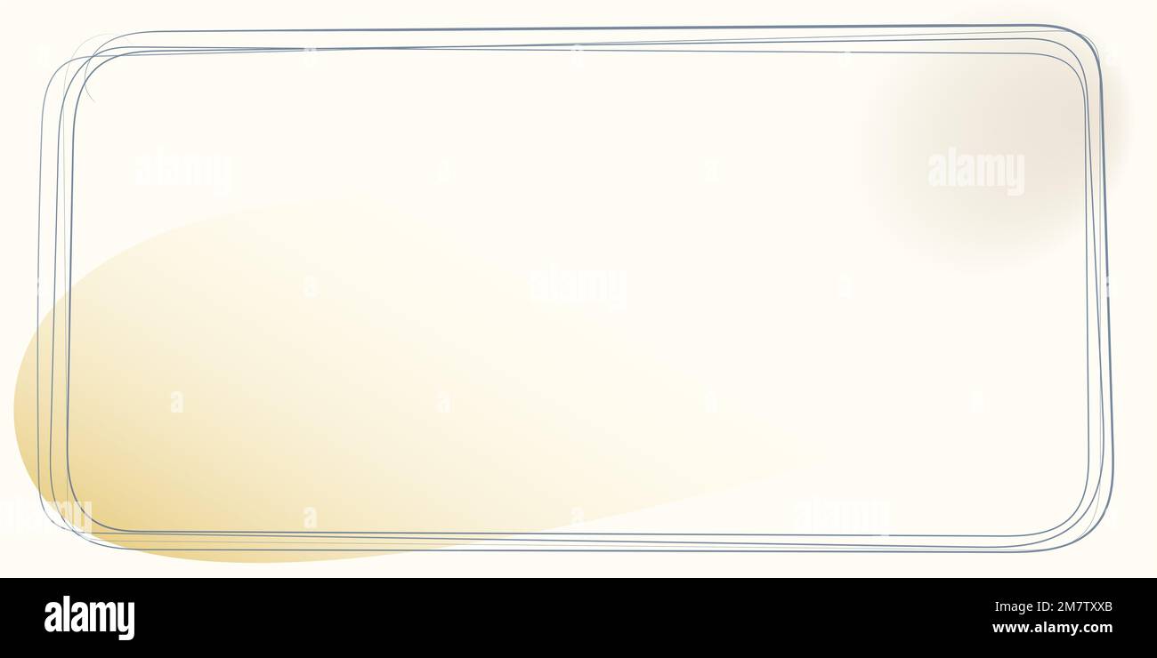 Abstract freeform and childish illustration with blank space ...