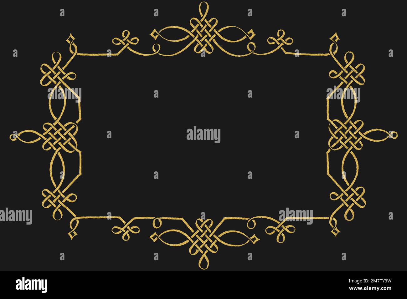 Gold filigree victorian frame vector Stock Vector Image & Art - Alamy