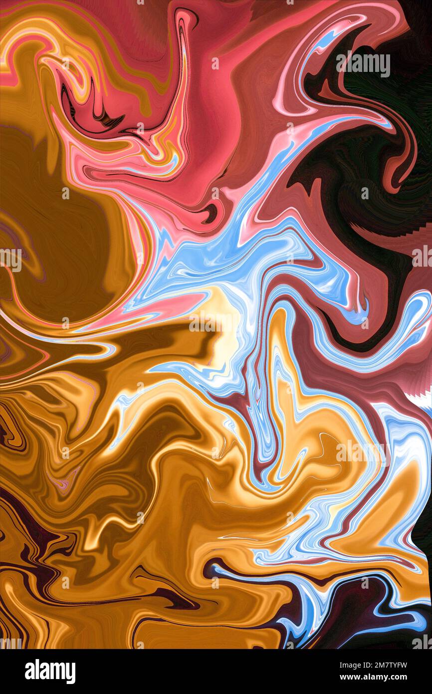 Illustration made for mobile and laptop wallpaper and for wall art Stock Photo