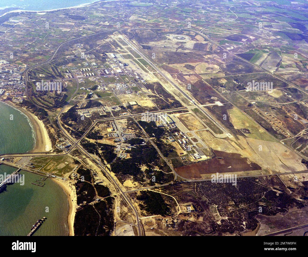 An aerial view of the station. Base: Naval Station, Rota Country: Spain ...