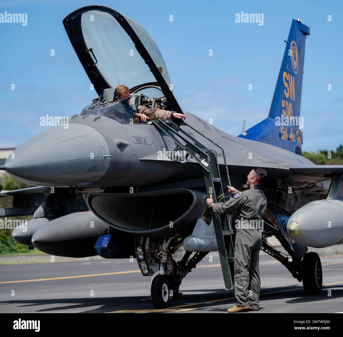 U.S. Air Force Airmen assigned to the Air Combat Air Operations