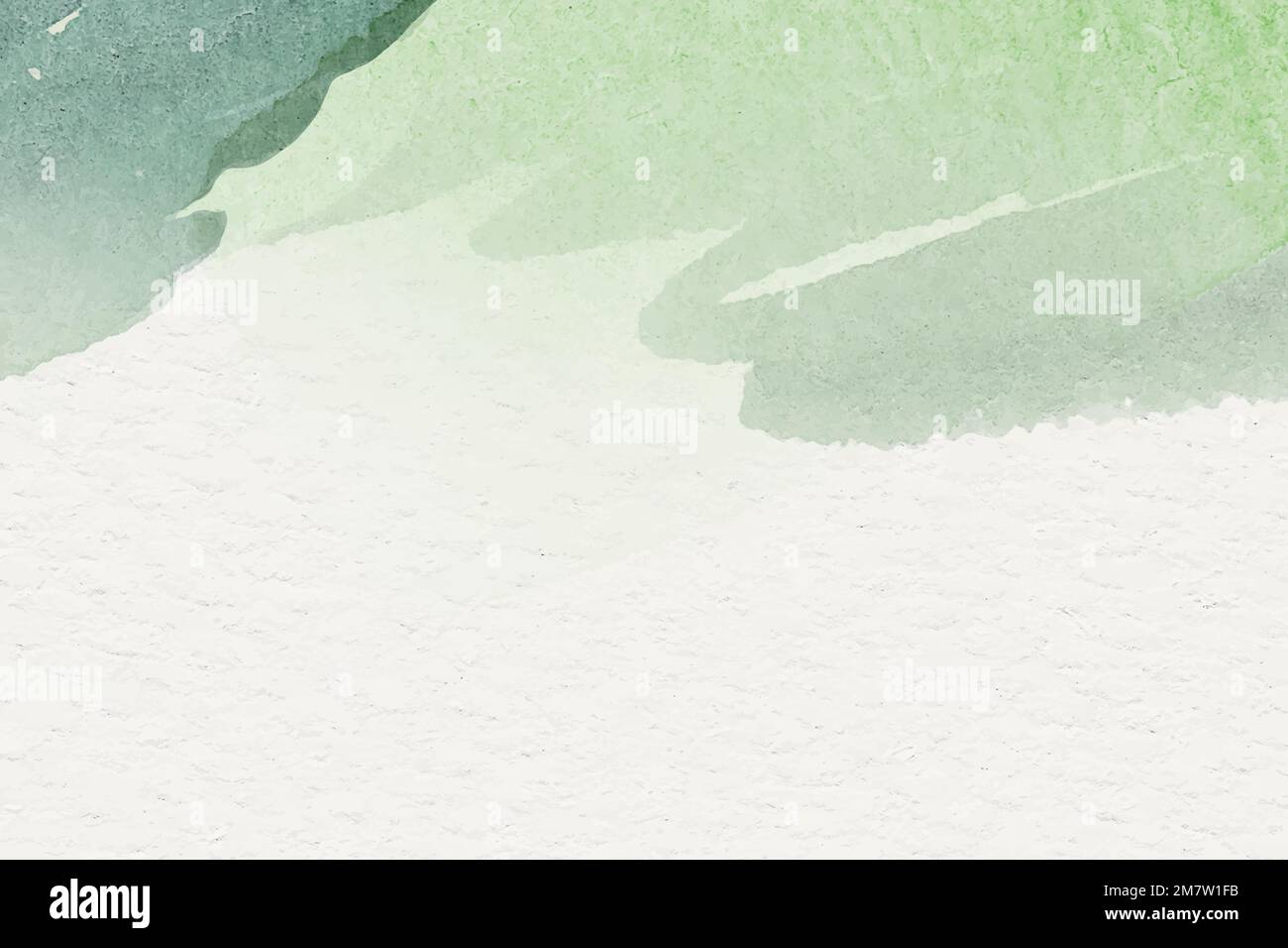 Green watercolor on a beige background vector Stock Vector Image & Art ...