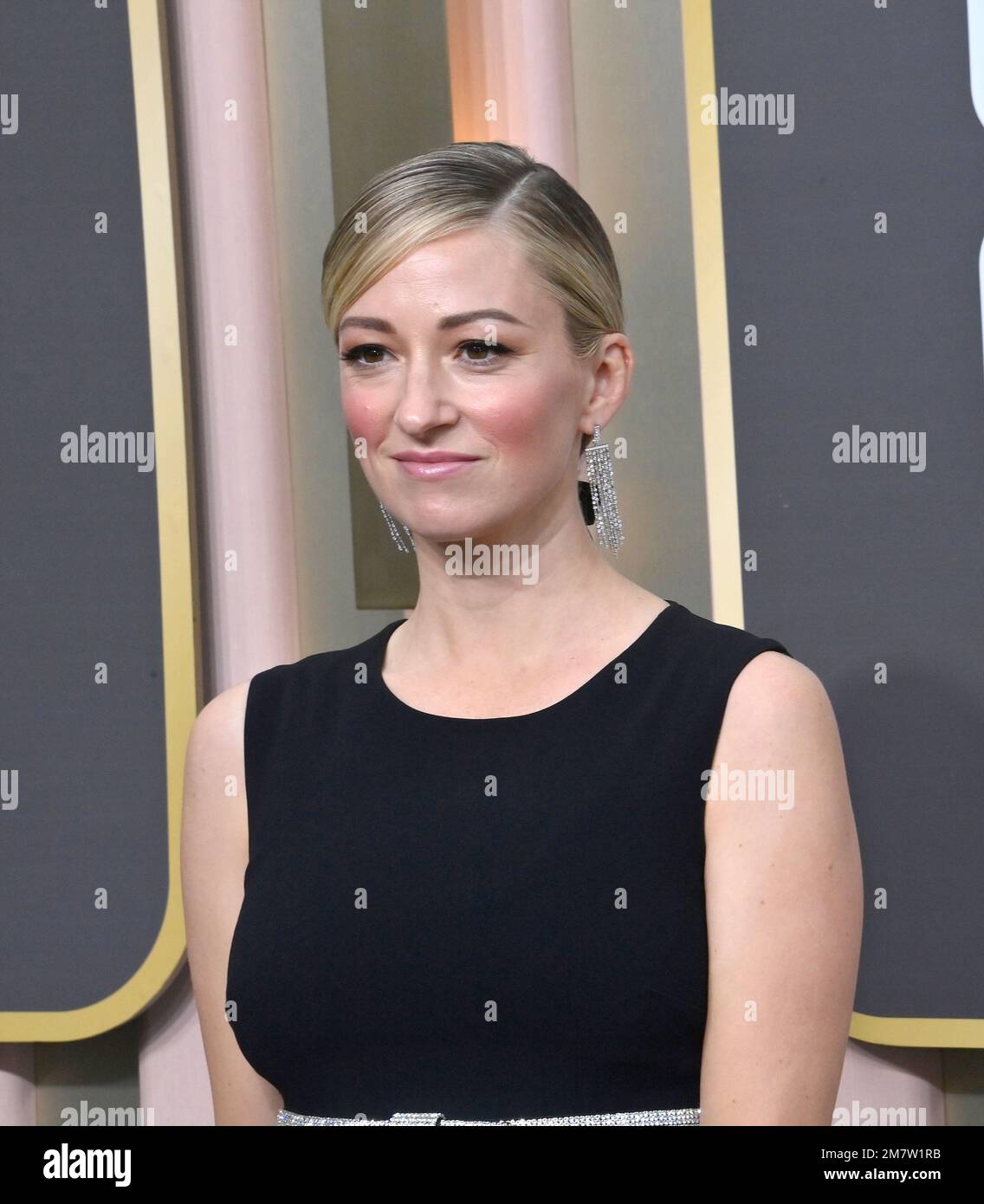 Beverly Hills, United States. 10th Jan, 2023. Olivia Hamilton arrives for the 80th annual Golden Globe Awards at the Beverly Hilton in Beverly Hills, California on Tuesday, January 10, 2023. Photo by Jim Ruymen/UPI Credit: UPI/Alamy Live News Stock Photo