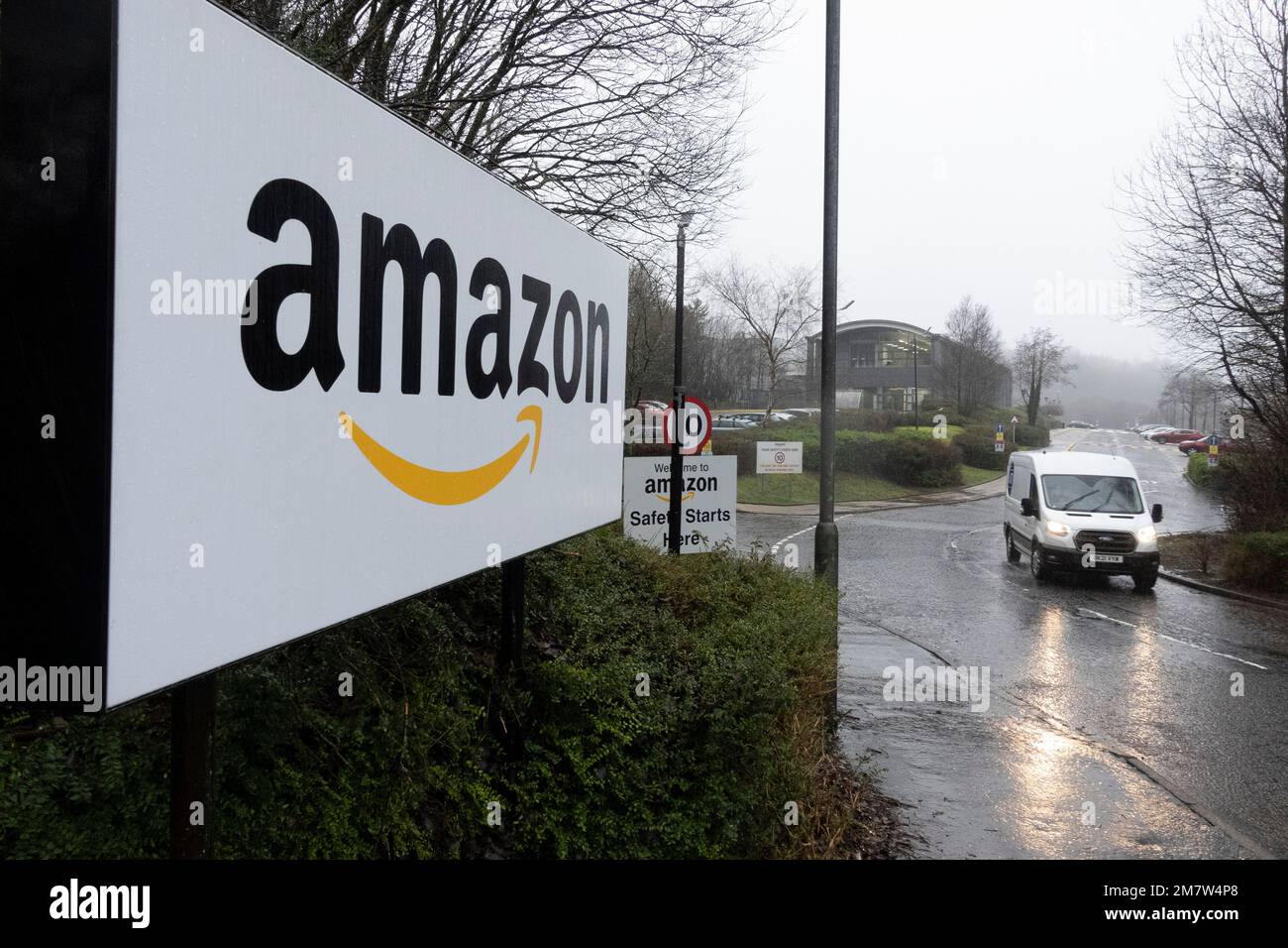 Gourock, Scotland, UK. 10 January 2023. Views of the the Amazon