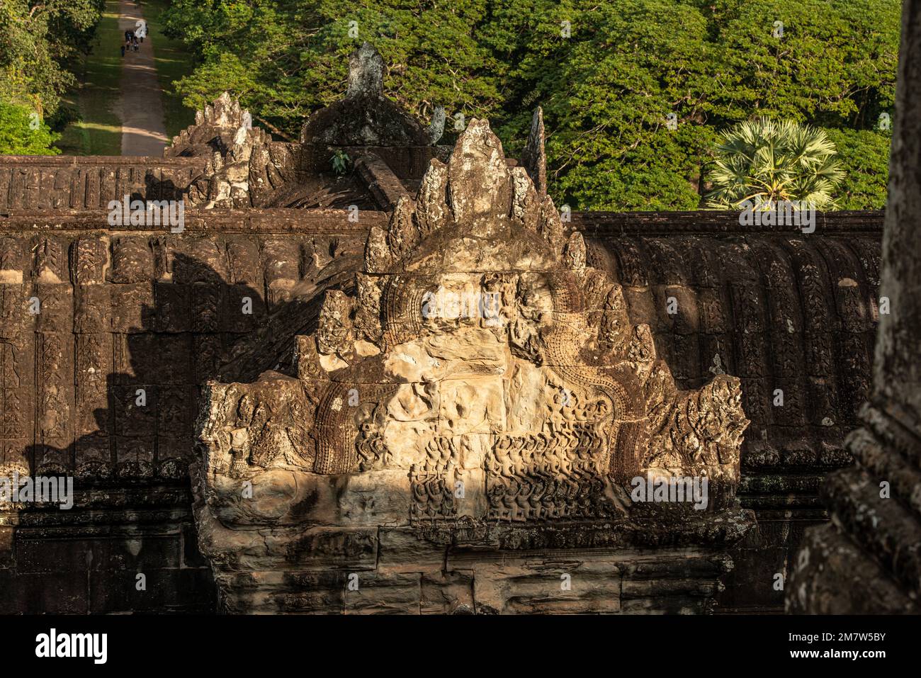 Angkor Wat temple, Cambodia Stock Photo