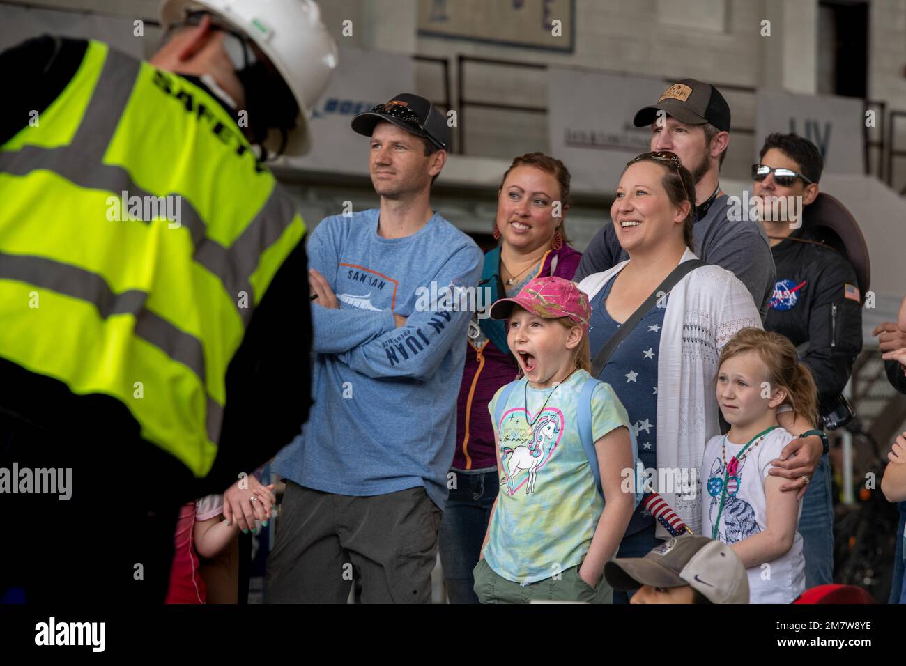 Tenyearold Emery Castle of Rapid City, South Dakota reacts to an electrical safety