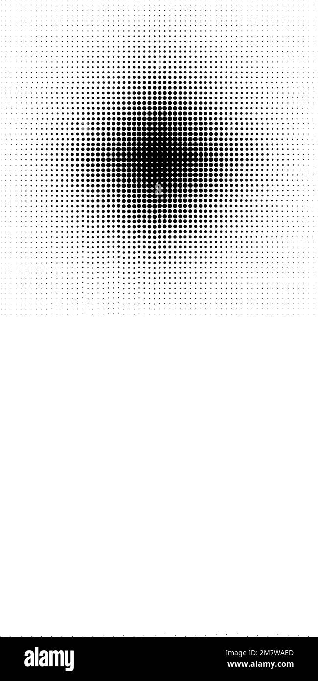 Halftone circles, halftone dot pattern. Vector illustration. Stock Vector