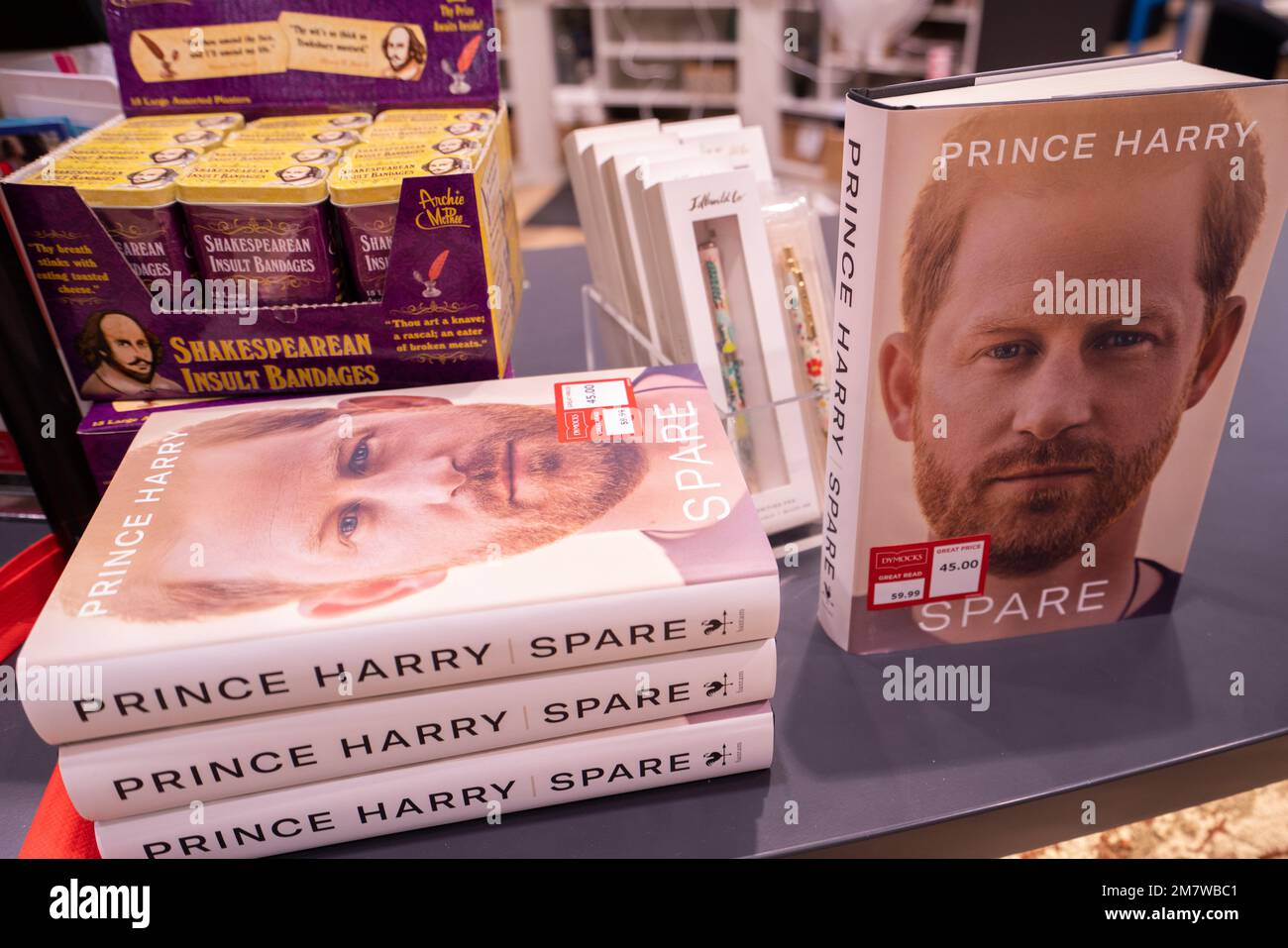 Adelaide Australia 11 January 2023 Copies Of The Newly Released 