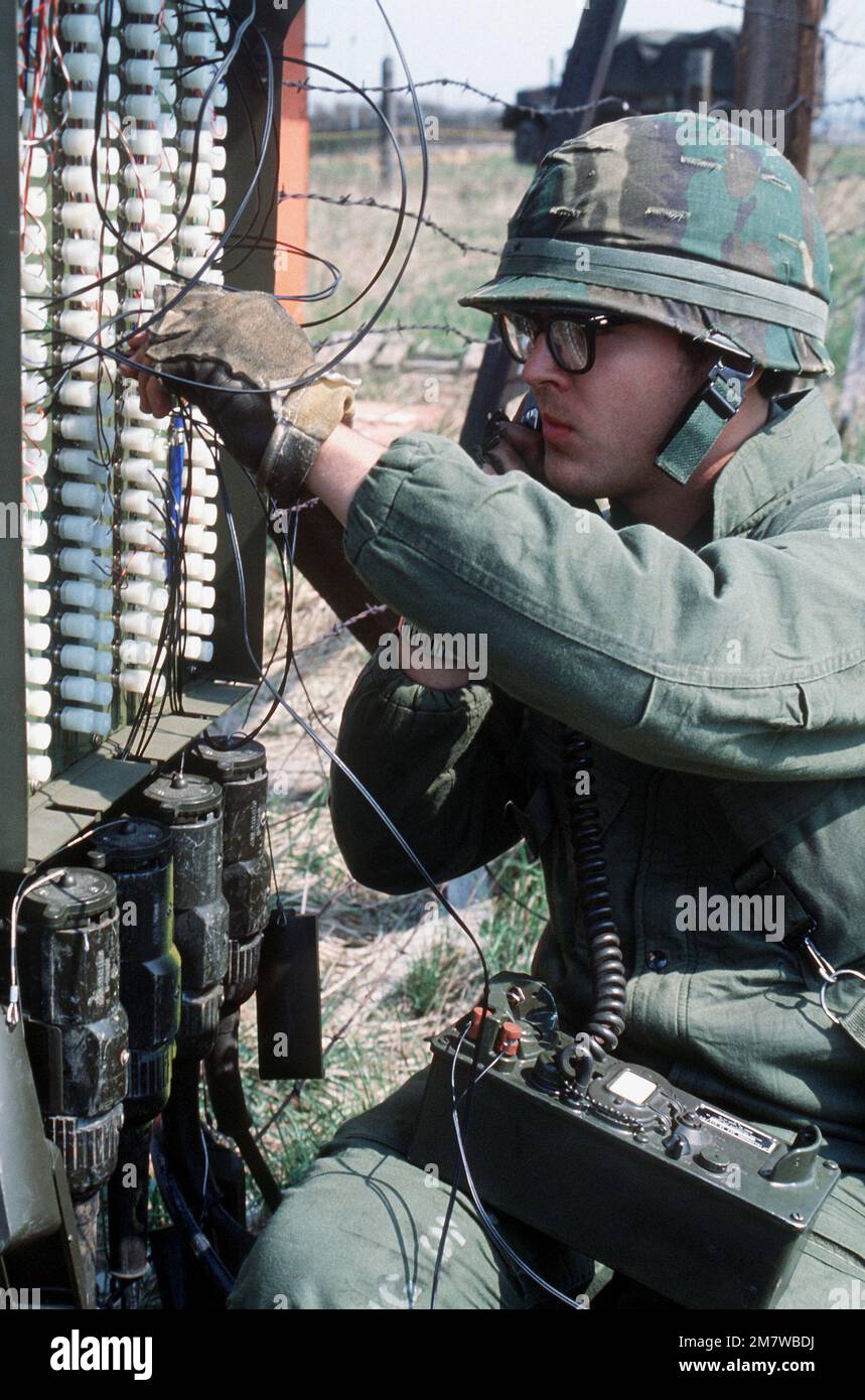 Radio relay technician hires stock photography and images Alamy