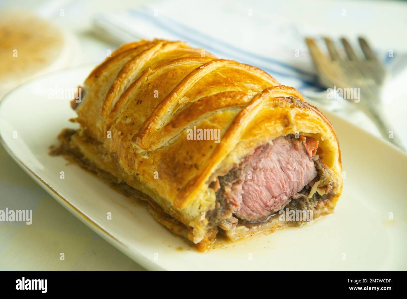 Beef Wellington is a steak dish of English origin, made from sirloin