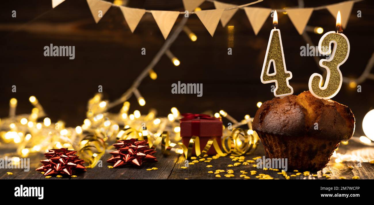 43th birthday hi-res stock photography and images - Alamy