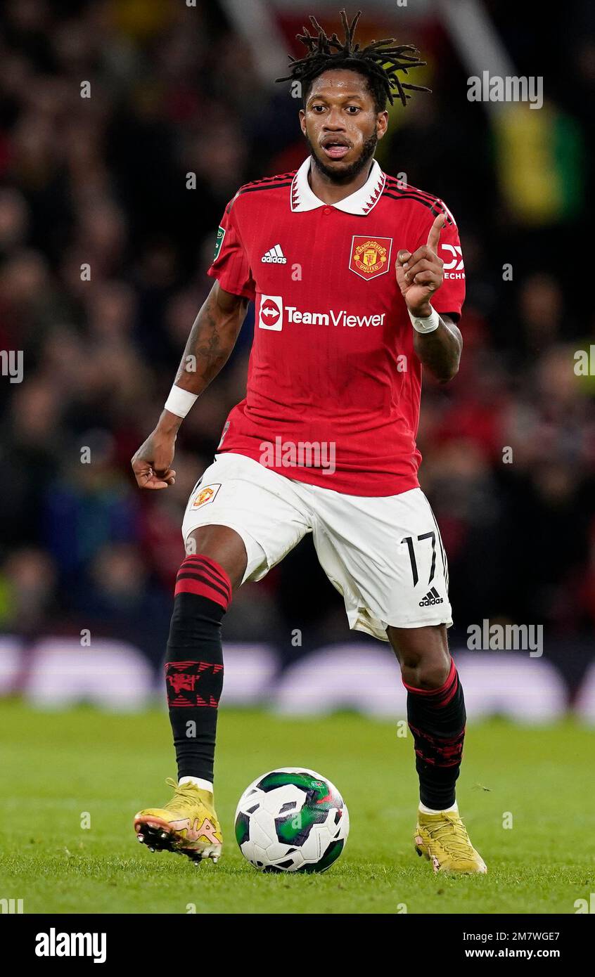 Manchester, England, 10th January 2023. Fred of Manchester United