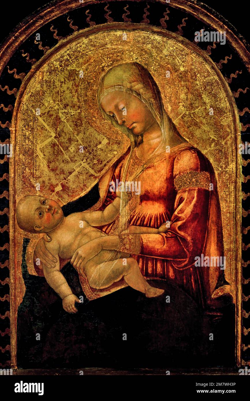 Saint Jaques le Majeur - Saint Jacques le Major 1370 Neri di Bicci 1419 - 1491 Florence Italy Italian Stock Photo