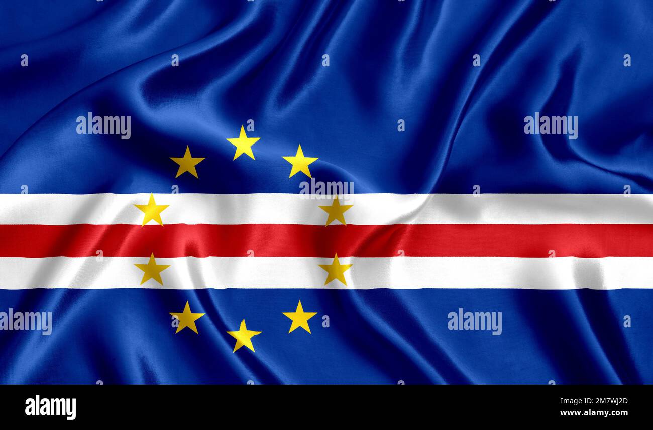 Flag of Cabo Verde Stock Photo Alamy