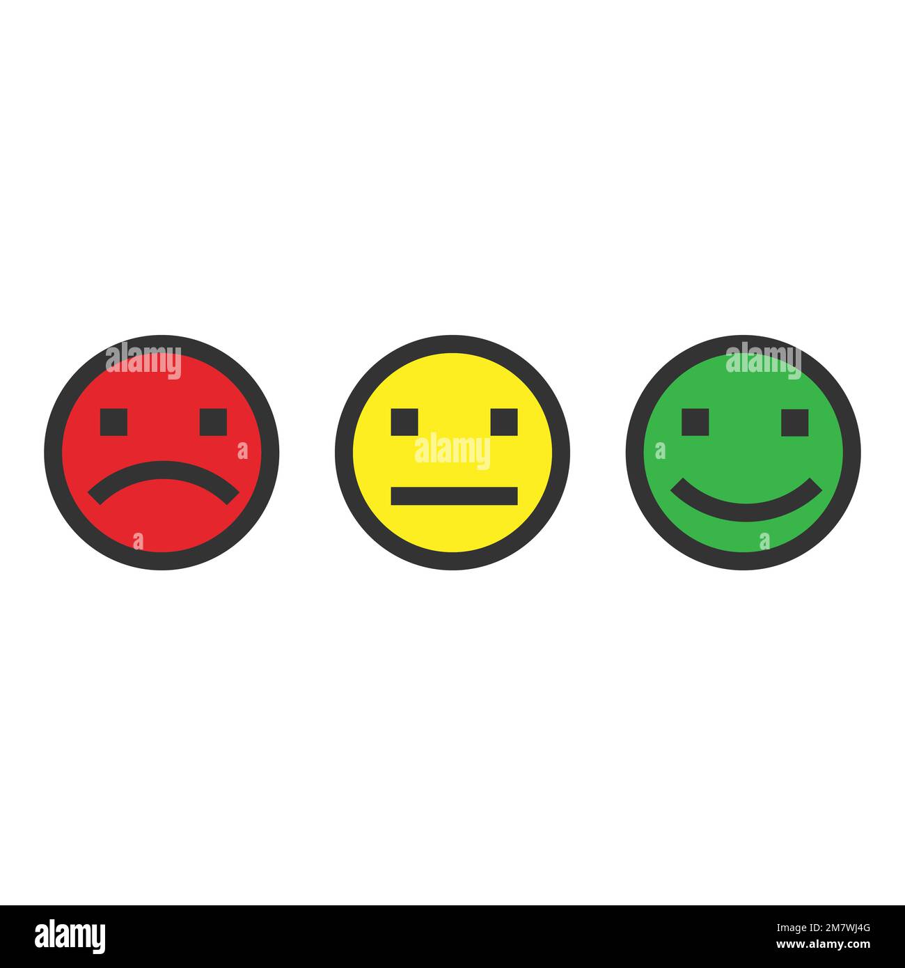 Emoticons icon isolated on white background. Vector illustration. Eps ...
