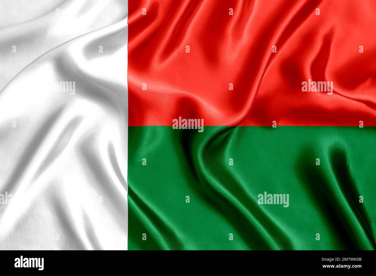 Flag Of Madagascar Stock Photo Alamy Flag Of Madagascar Stock Photo Alamy