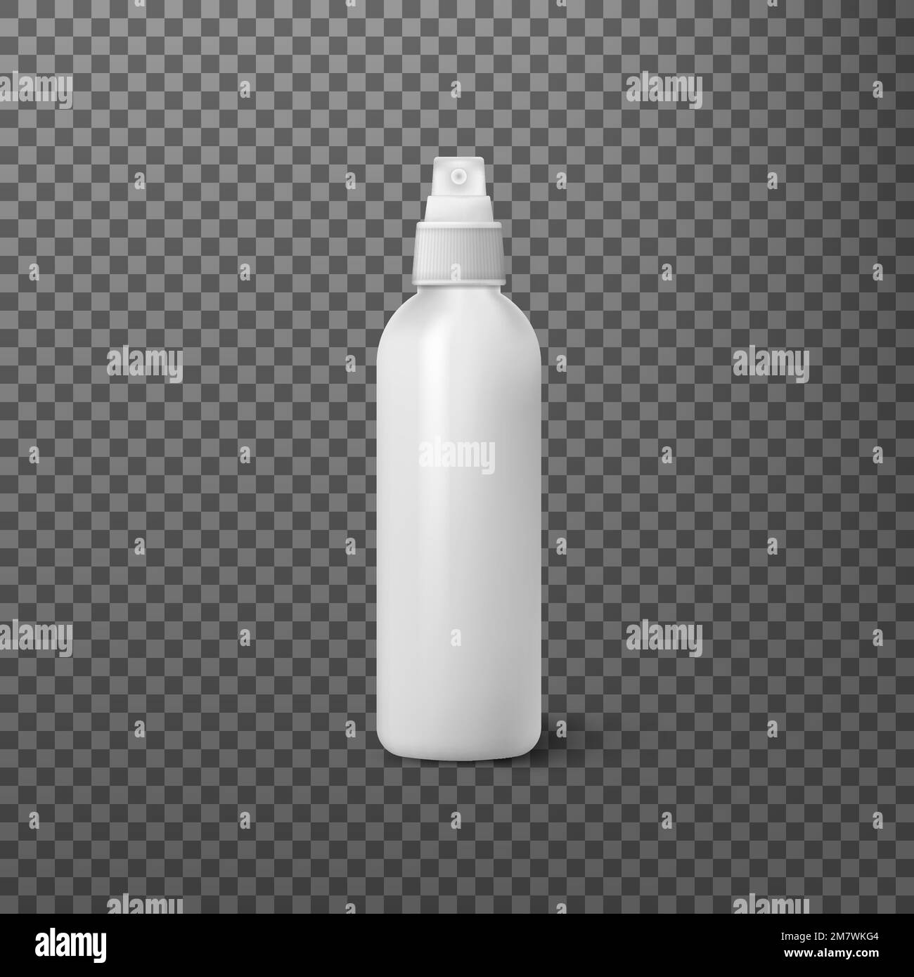 Bottle spray isolated on white background. Vector illustration. Eps 10 ...
