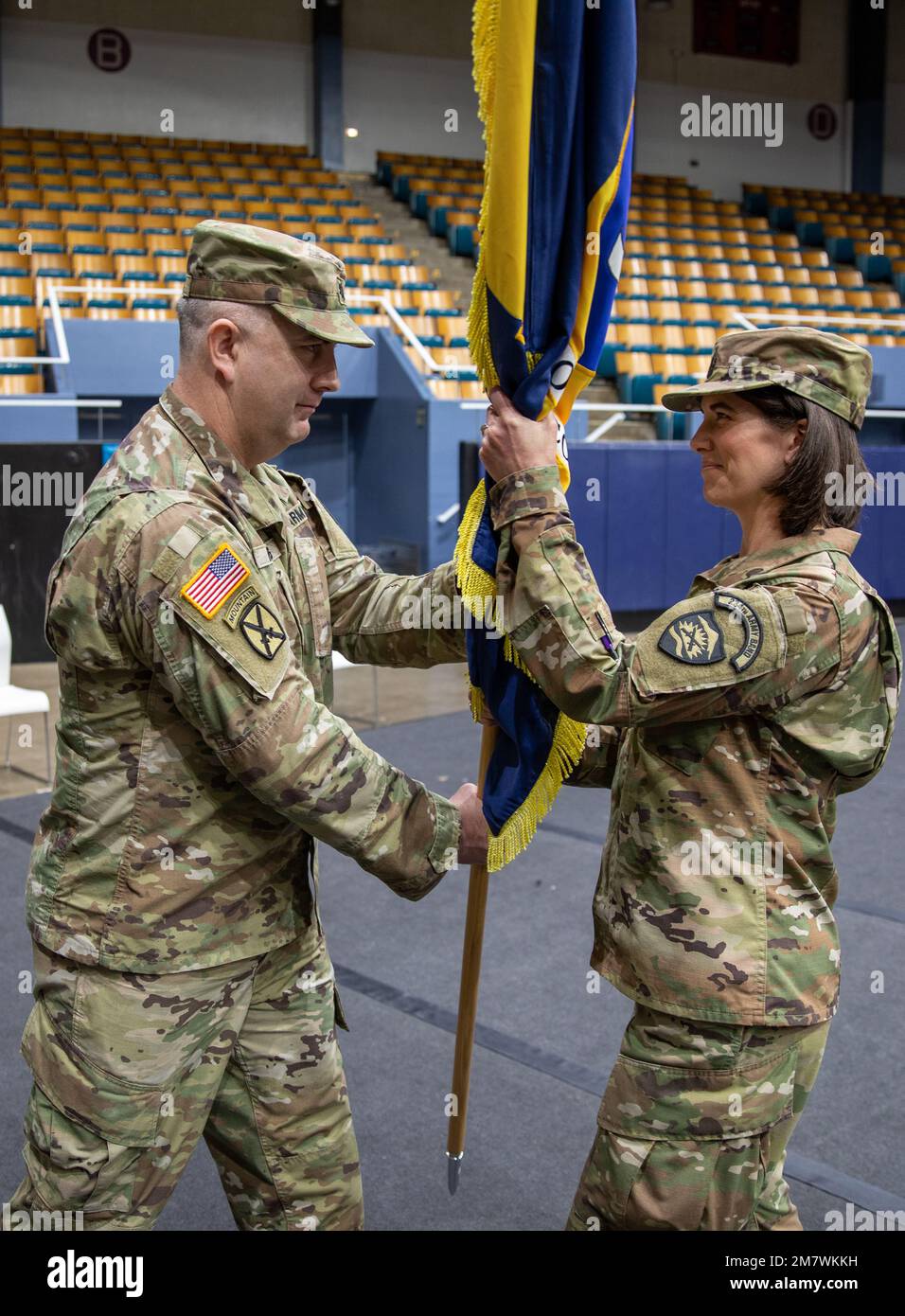 Oregon Army National Guard Lt. Col. Seth Rogers, 821st Troop Command