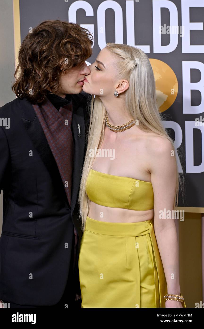 Los Angeles USA. 10th Jan 2023. Anya Taylor Joy Malcolm McRae