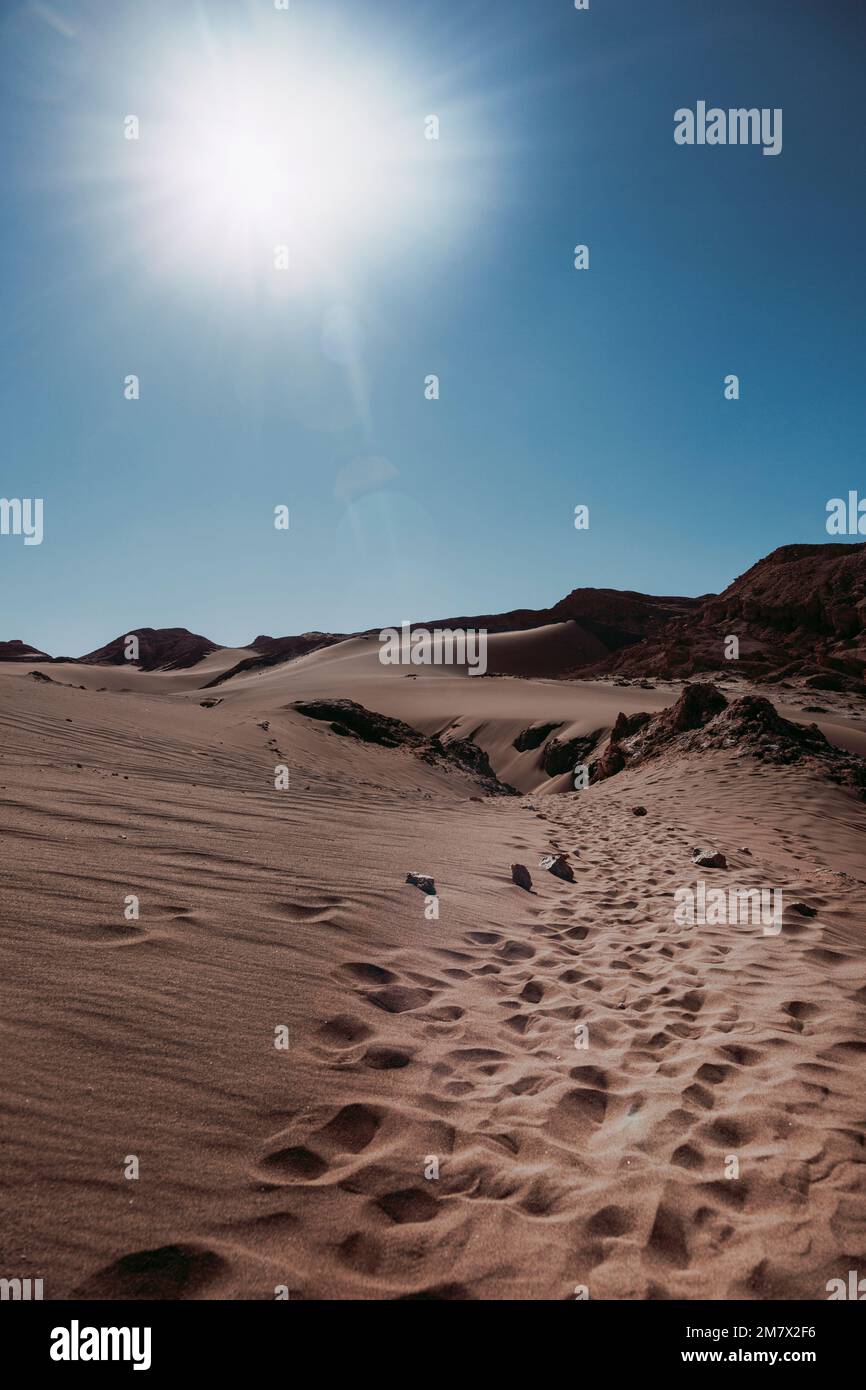 Valley of the moon, Atacama Desert. North Chile Stock Photo Alamy